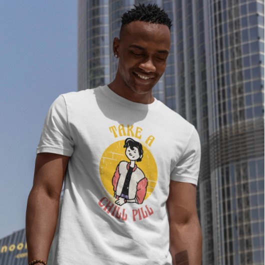 チルピルレトロキャラクター Tシャツ