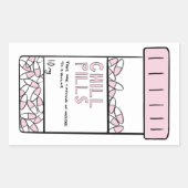 チルピールシール 長方形シール (正面)