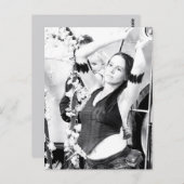 チルフロアガールダンサーポストカード ポストカード (正面/裏面)