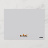 チルフロアガールダンサーポストカード ポストカード (裏面)