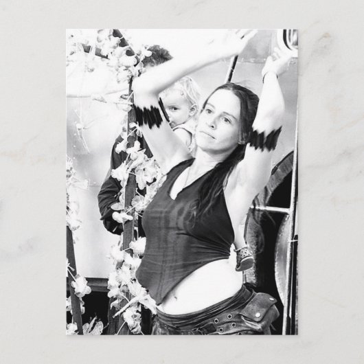 チルフロアガールダンサーポストカード ポストカード (正面)