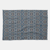 チルブルービベス キッチンタオル (横)