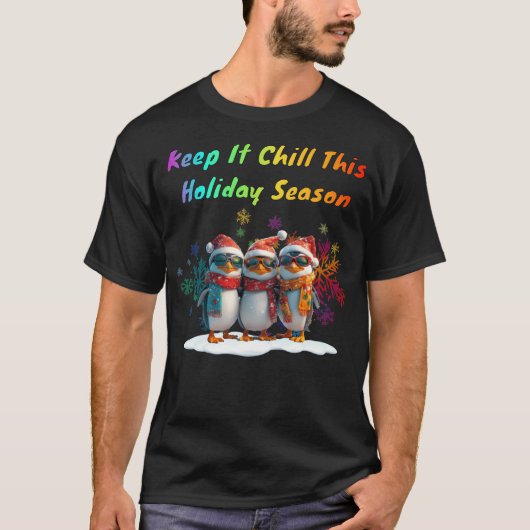 チルホリデーグリーティング Tシャツ (正面)