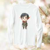 チルボーイクリスマス小妖精や小人メンズティー Tシャツ