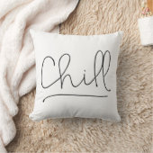 チルミニマルタイポグラフィ クッション (ブランケット)