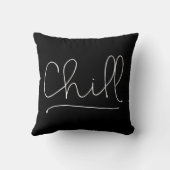 チルミニマルタイポグラフィ クッション (裏面)