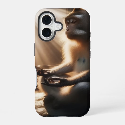 チルモンキー iPhone 16ケース (裏面)