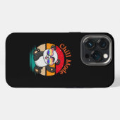チルモードパンダ iPhoneケース (裏面横)