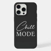 チルモード: リラックスした雰囲気 iPhoneケース (裏面)