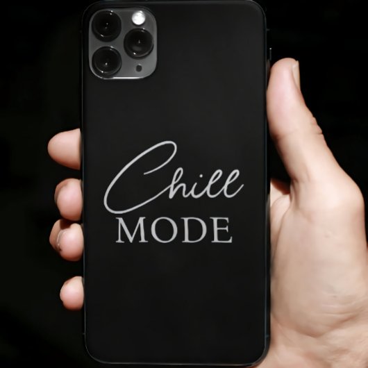 チルモード: リラックスした雰囲気 iPhoneケース