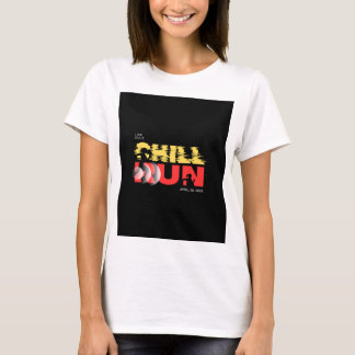 チルラン グラフィックTシャツ - ビブラント アーバンストリートウェア Tシャツ