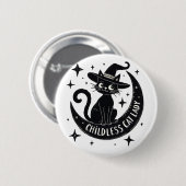 チルレスキャットレディーハリスウォルズハロウィンパステル 缶バッジ (正面&裏面)