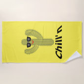 チルンサボスデザイン-ビーチタオル ビーチタオル (正面)