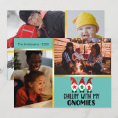 チルン・ウィズ・ノームズ クリスマス フォト テンプレート バリュー (正面/裏面)