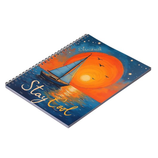 チル感動的と ノートブック (左側)