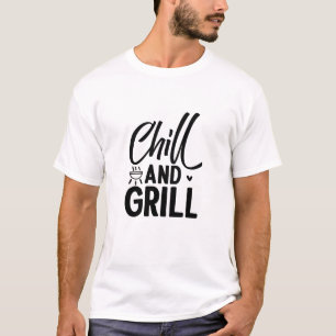 チル&グリルBBQ Tシャツ