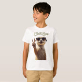 チル ブラザー ふざけたナマケモノパーカー Tシャツ (正面フル)