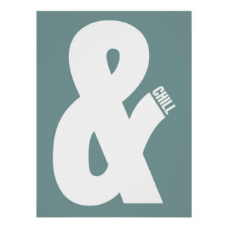 &チル ポスター