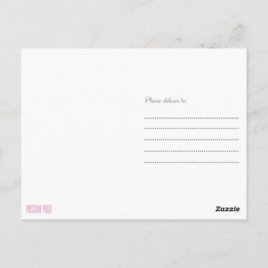 チル ポストカード (裏面)