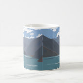 チレ山脈湖 コーヒーマグカップ (中央)