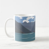 チレ山脈湖 コーヒーマグカップ (左)