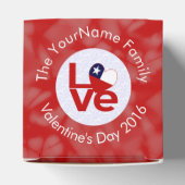 チレ 赤いLOVE 旗 カスタマイズ フェイバーボックス (上部)