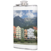 チロルのオーストリアのインスブルック市 フラスク (左)