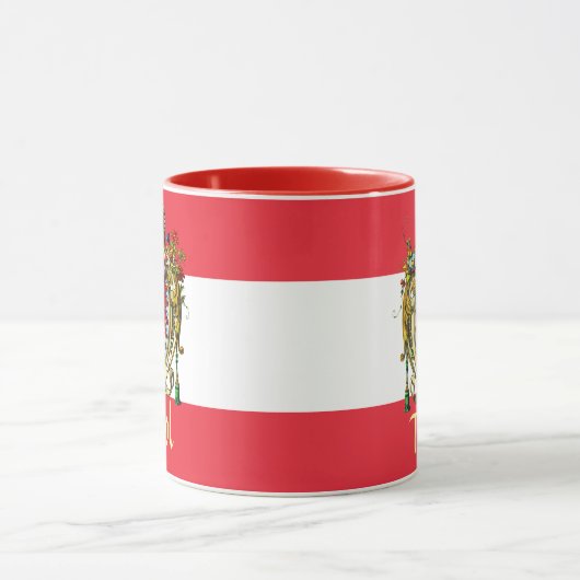 チロルの紋章付き外衣 マグカップ (中央)