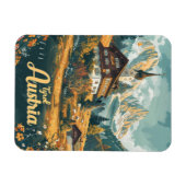 チロルオーストリア マグネット (横)