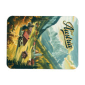 チロルオーストリア マグネット (横)