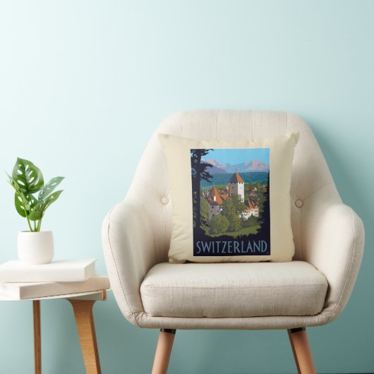 チロン城 | スイス クッション (椅子)