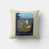 チロン城 | スイス クッション (正面)
