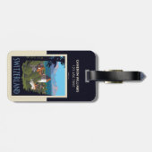 チロン城 | スイス ラゲッジタグ (裏面横)