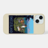 チロン城 | スイス iPhone 15ケース (裏面横)