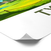 チロール オーストリア トラベル プリント (角)