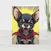 チワおもしろい熱狂するワ | 世界は消え熱狂するた カード (正面)