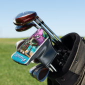 チワお洒落ホアドグヤシの木パーソナライズされた ゴルフヘッドカバー (インサイチュ)