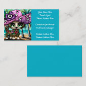 チワお洒落ホアドッグ旅行代理店 名刺 (正面/裏面)