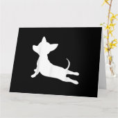 チワニヨガネスギフト,チワワダクシュント カード (黄色い花)