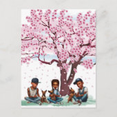 チワハスとラティーノボーイズ ポストカード (正面)