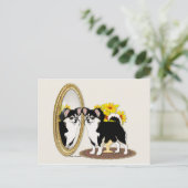 チワフアインアザ鏡葉書 ポストカード (スタンド正面)