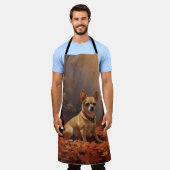 チワフアイン紅葉秋 エプロン (着用した状態)