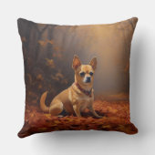 チワフアイン紅葉秋 クッション (裏面)