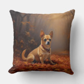 チワフアイン紅葉秋 クッション (正面)