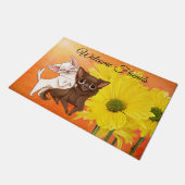 チワフアウェルカムマット ドアマット (アングル)