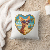 チワフアオンザビーチ クッション (ブランケット)