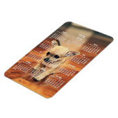 チワフアカレンダー2016フォトマグネット4x6大 マグネット (左側)