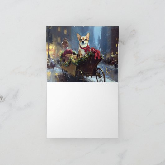 チワフアクリスマスフェスティバルシーズン カード (内部)
