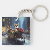 チワフアクリスマスフェスティバルシーズン キーホルダー (裏面)