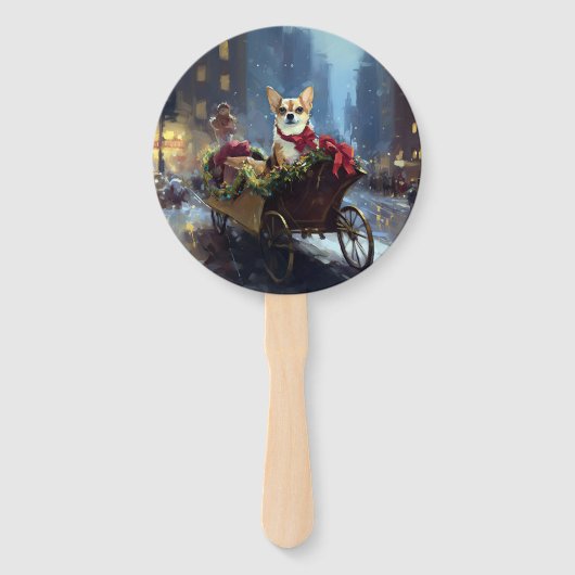 チワフアクリスマスフェスティバルシーズン ハンドファン (裏面)